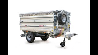 Remorcă agricolă CynkoMet CynkoMet T-117 3,5 t jednonápravový príves de vânzare - Imagine 4 | Agronetto MD Remorcă agricolă CynkoMet CynkoMet T-117 3,5 t jednonápravový príves nou | Imagine 4 - Agronetto