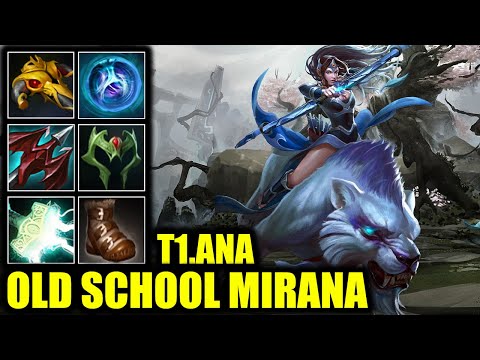 🔥 OLD SCHOOL META - ANA - Mirana - 25 Kills - Dota 2 Pro Game Highlights
