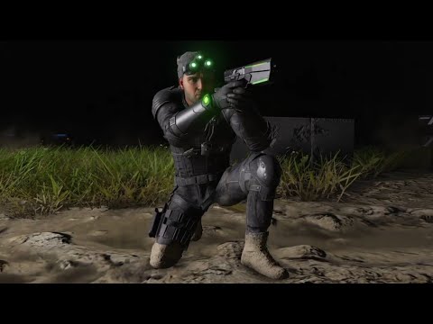 Ghost Recon Breakpoint - Sam Fisher Outfit Stealth Gameplay