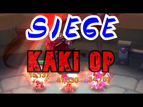SUMMONERS WAR / CLEAN SIEGE - KAKI DEBUT - HE IS OP!!!