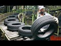 Inside Billion $ Factories Producing Tires - Production Line