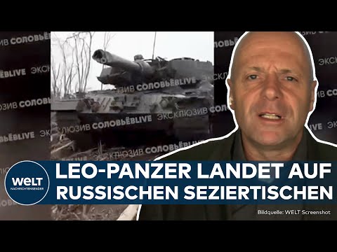 UKRAINE-KRIEG: Leopard-Panzer gerät in Russlands Hände – Das ist nun das Ziel von Putins Truppen
