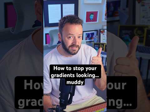 🎨 Are your gradients looking a little… muddy?