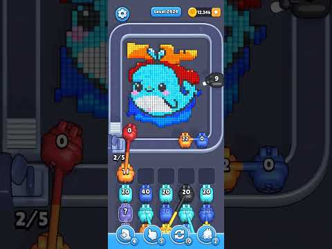 Pixel Flow Level 2424 Walkthrough