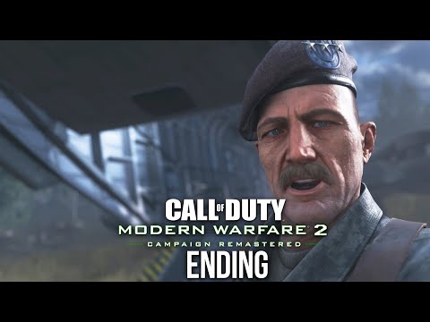 CALL OF DUTY MODERN WARFARE 2 REMASTERED ENDING Gameplay Walkthrough Part 8 - ENDGAME