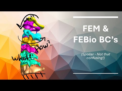 FEBio Complex Boundary Conditions Explained & Example (Torque to  Applied Rotation)