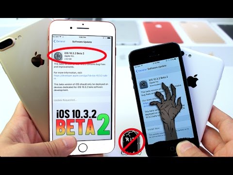 iOS 10.3.2 Beta 2 Released 32-bit Device Support Added again