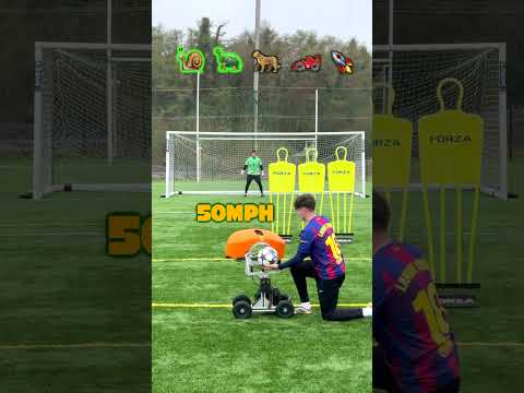 Goalkeeper VS 100MPH Free Kick! 🚀
