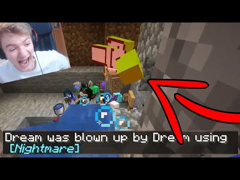 Dream ACCIDENTALLY BLOWS HIMSELF UP mid serious roleplay...