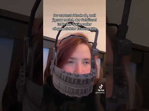 JIGSAW würd ich nicht überleben😭 #jigsaw #saw #tiktok #tiktoktrend #humor #fyp #deutsch #shorts