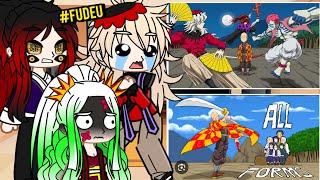 Upper moons + Muzan react SAITAMA IN DEMON SLAYER •Saitama's Parody Breathing•