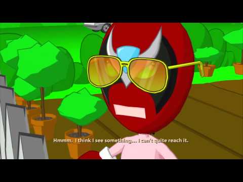 StrongBad's Cool Game For Attractive People - Episode 4 - Dangeresque 3 (PS3 DEMO) pt. 2 (12/23/10)