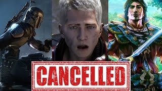 10 huge game cancellations that bummed us out the most