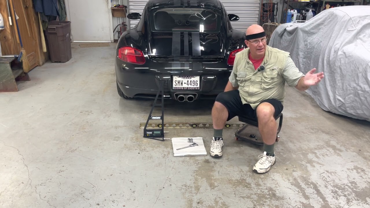 4 Wheel Alignment DIY:  Part 1 introduction of Toe, Camber, precision and leveling.  Smart Camber