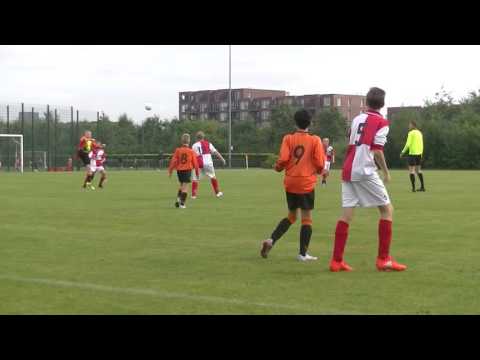 UVV JO15-3 - DE MEERN JO15-4 1ste helft bekerwedstrijd (2-0) deel 2