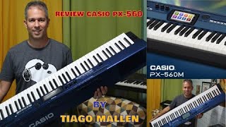 Video thumbnail for CASIO PX‑560M (FACTORY SOUNDS) by #tiagomallen - REVIEW #casio #teclado by Tiago Mallen
