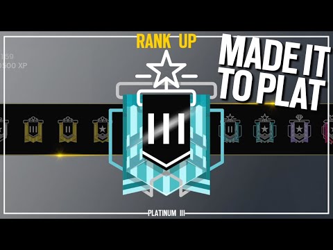 Copper to Diamond: The Plat Match - Rainbow Six Siege