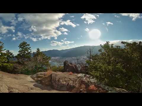 360° movie: The Incredible View from Mt. Tengurasan