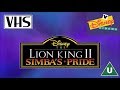 Opening To The Lion King II Simba S Pride UK VHS 1999
