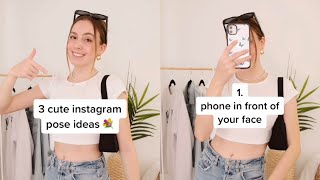 3 Cute Instagram Pose Ideas!
