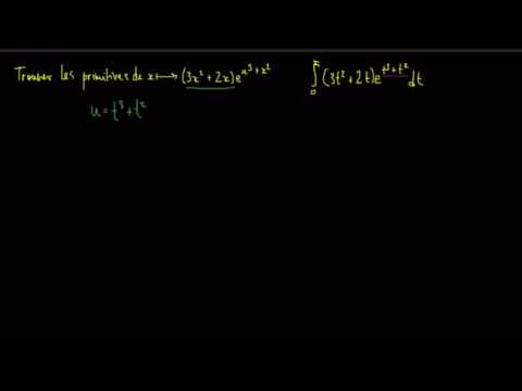 Intégration par changement de variable
