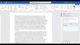 Download the video "How to translate any language MS Word document to other language document on windows."