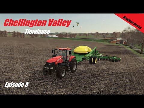 Sowing Wheat Timelapse | Chellington Valley | Realism Series | Episode 3