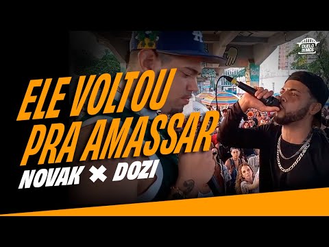 (ELE VOLTOU PRA AMASSAR!) NOVAK VS DOZI | BRIGA DE GENTE GRANDE | Duelo de MCs - 26/03/2023