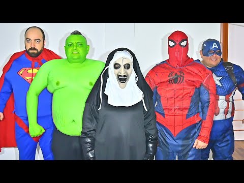 Superheroes and The Nun Movie