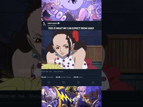 This is all we can expect from Sanji #viola #nami #onepiece