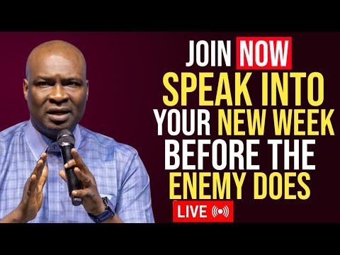 [Monday 8th December, 2025] Speak Into Your Monday Before The Enemy Does | Apostle Joshua Selman