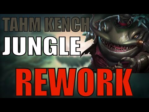 BUFFED/REWORKED TAHM KENCH JUNGLE PATCH 12.2 Season 12  & CARRY! +   Guide - League of Legends lol