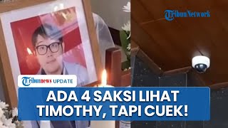 Rekaman CCTV Detik-detik Timothy Anugerah Naik Lantai 4 tapi Saksi Cuek: Udah Biarin Aja