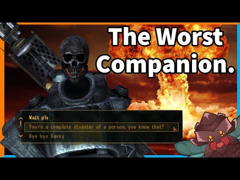 Can you beat Fallout New Vegas with the worst companion imaginable?