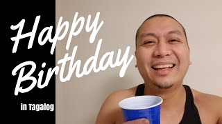 How to Say Happy Birthday in Tagalog | Let