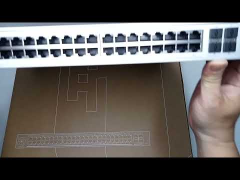 UNBOXING Ubiquiti USW Enterprise 48 POE by NeXTGENiT