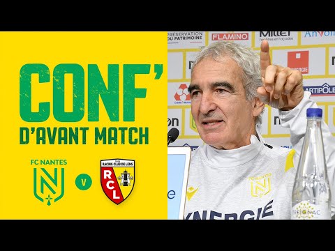 Raymond Domenech en conférence de presse avant FC Nantes - RC Lens (Coupe de France) 🗣