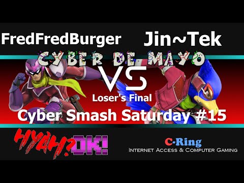 Cyber de Mayo (Cyber Smash #15) (Loser's Finals) | FredFredBurger VS. Jin~Tek