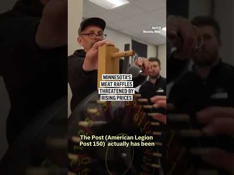 Video Thumbnail: Minnesota's meat raffles threatened by rising prices
