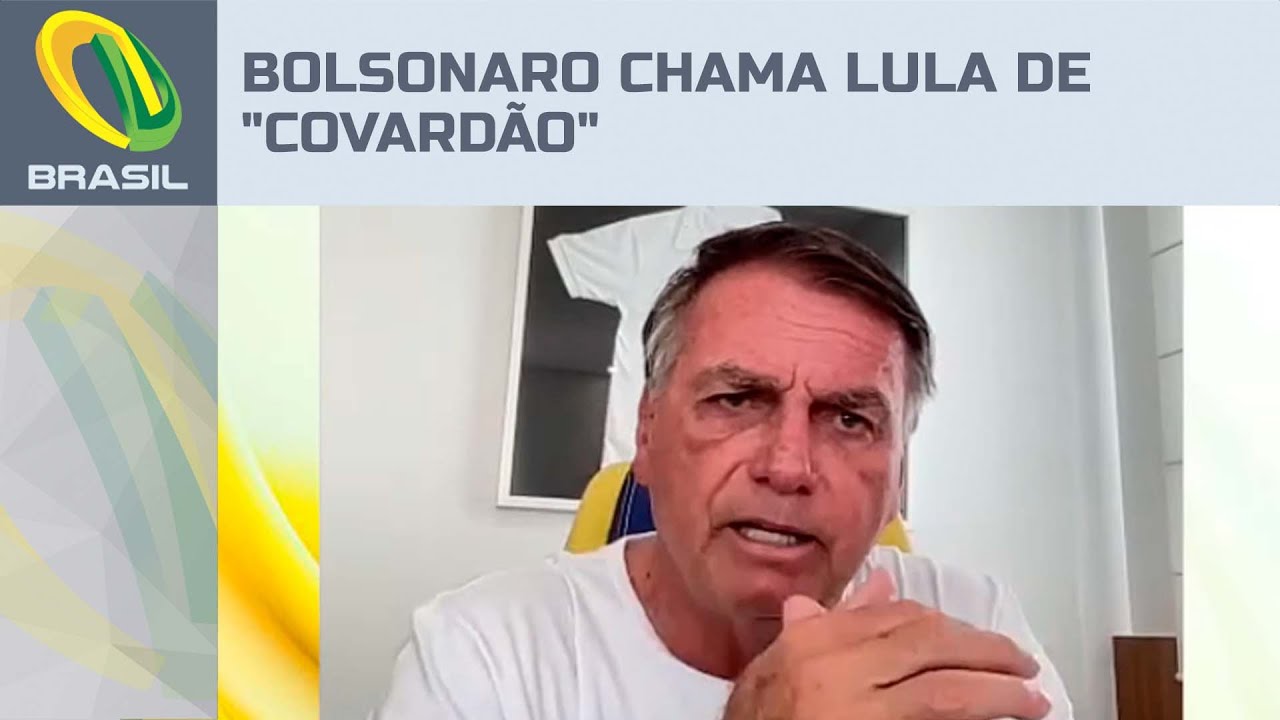 Bolsonaro chama Lula de "covardão" por não ter ido à posse de Maduro na Venezuela