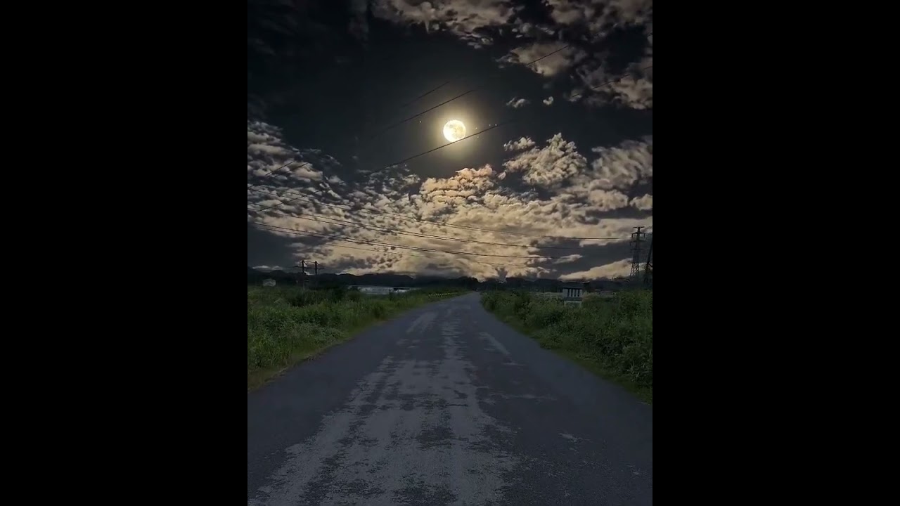 Always remember we are under the same sky, looking at the same moon.