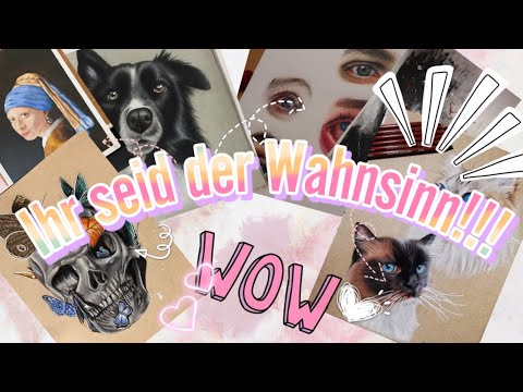 ICH REAGIERE AUF EURE ZEICHNUNGEN! 😱 - Zuschauer Kunst bewerten | REACTION