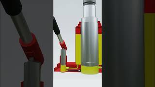 Hydraulic Jack Working || #shorts #youtubeshorts #hydraulicjack