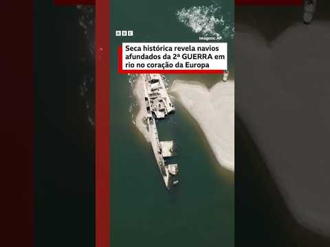 Seca história revela navios da Segunda Guerra Mundial