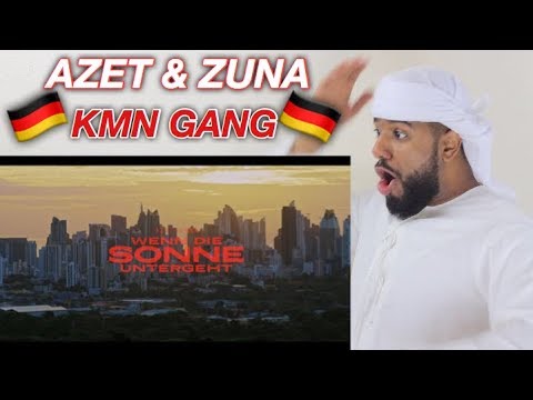 ARAB REACTION TO GERMAN RAP MUSIC BY AZET & ZUNA - WENN DIE SONNE UNTERGEHT **Reaktion**