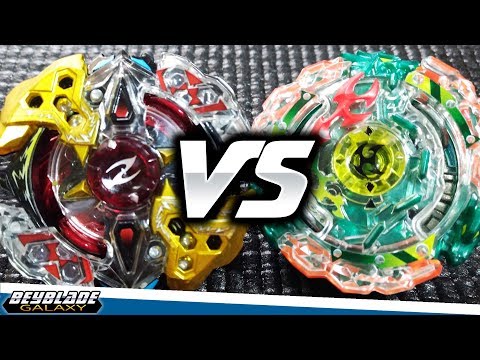 Galaxy Zeus .4M.Rb vs Guardian Kerbeus .8V.Lp - [Beyblade Burst] - ベイブレードバースト