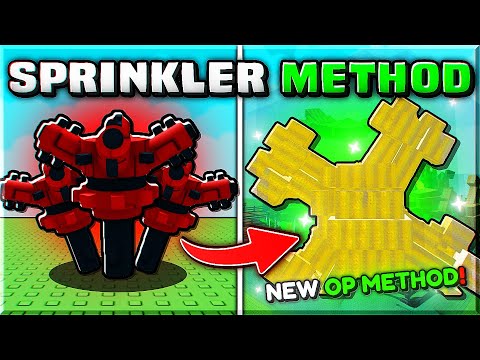 THIS GRANDMASTER SPRINKLER Method Will Make You RICH in Grow a Garden New Update!