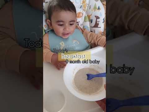Breakfast for 9 month old baby || Seven Grain Cereal