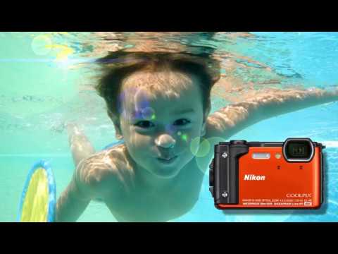 NIKON W300 Waterproof Digital Camera Wi Fi Bluetooth and GPS