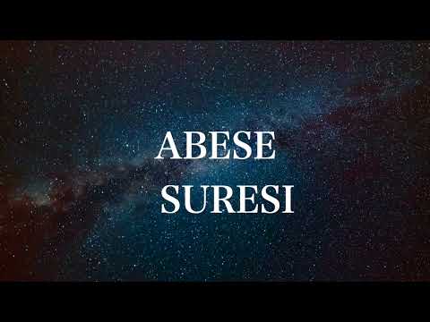 (80) Abese Suresi Türkçe Meali